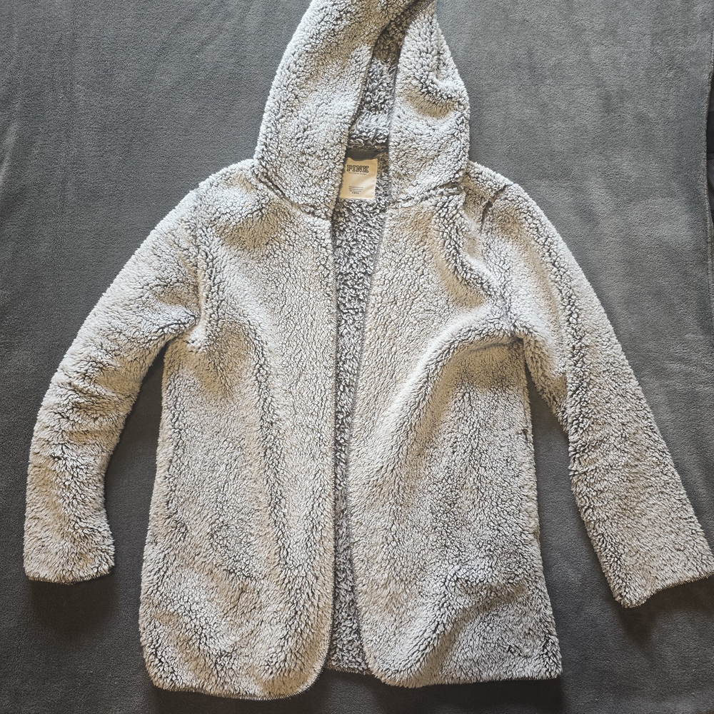 Pink Sherpa Jacket